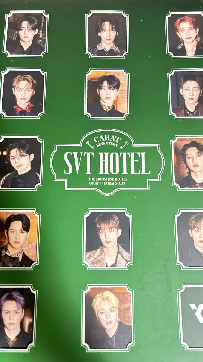 Seventeen Membership kit Hotel Teen (full set, EnulO)