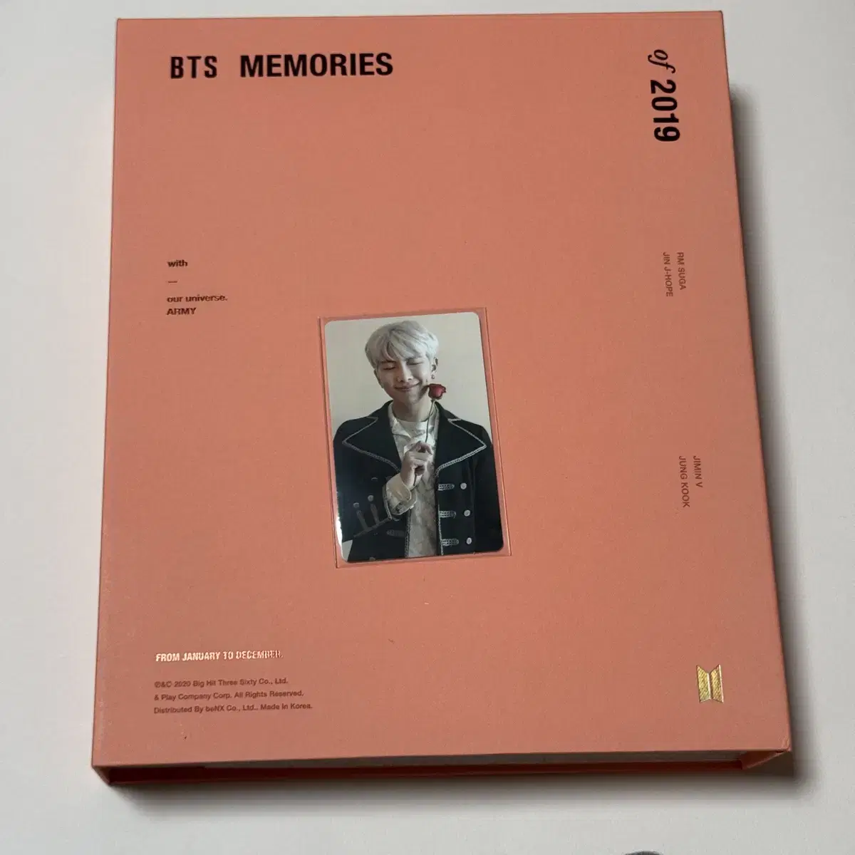 방탄소년단 2019 메모리즈 남준 풀세트 bts memorie 디비디