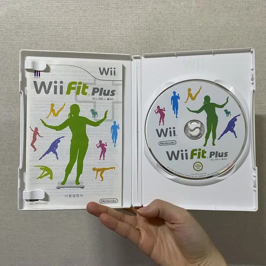 닌텐도 wii Fit plus CD