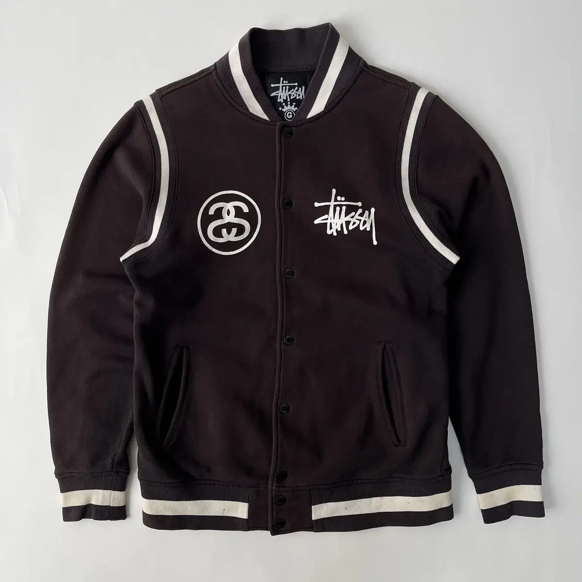 Stussy cotton 100% Varsity Jacket