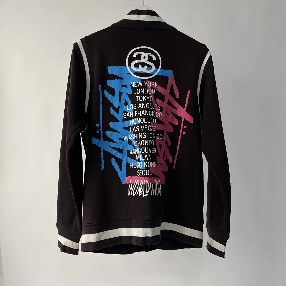 Stussy cotton 100% Varsity Jacket