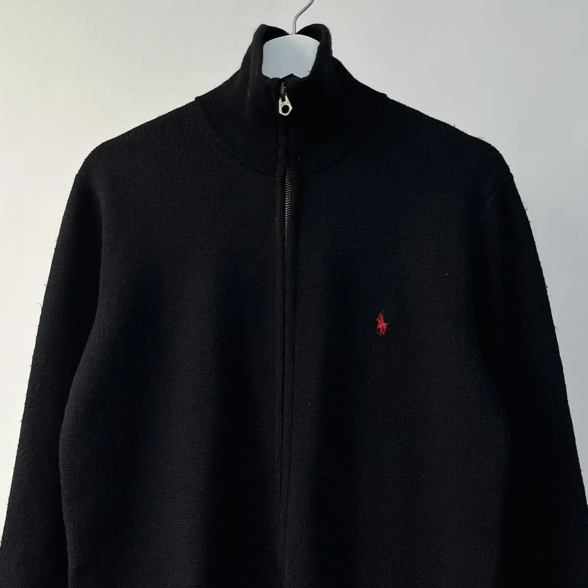 POLO RALPH LAUREN wool 100% knit zip up