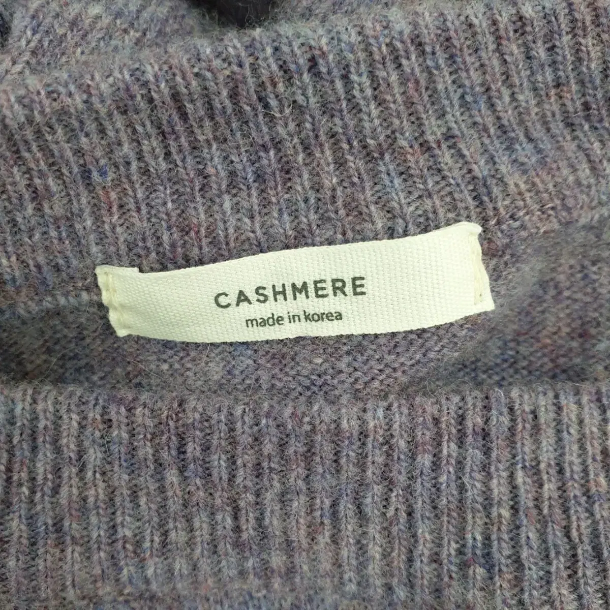 빈티지 만원샵 CASHMERE 퍼플 니트