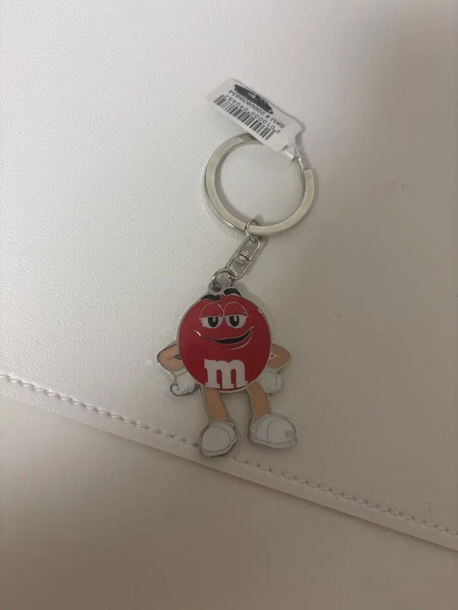 M&M Red Keyring