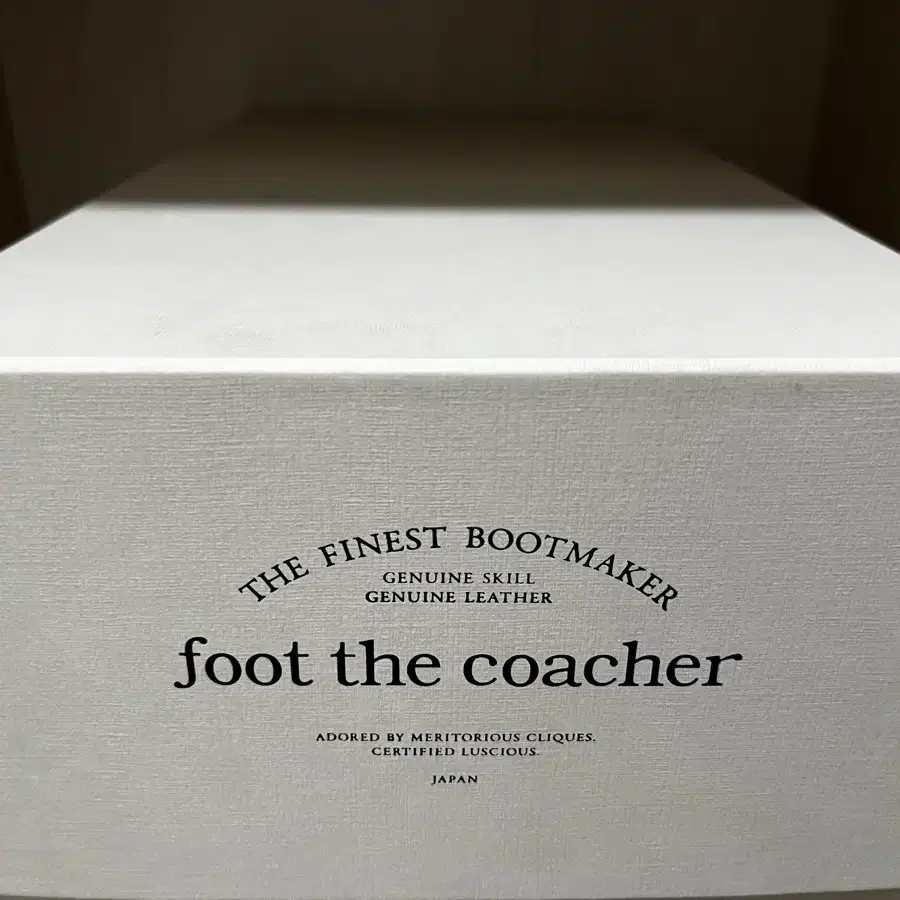 [7.5 E]foot the coacher 풋더코쳐 더비슈즈