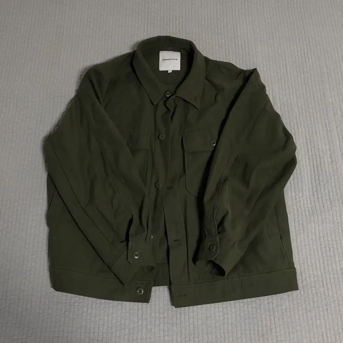 [L] 에스피오나지 셔츠 Army Fatigue Blouson Olive