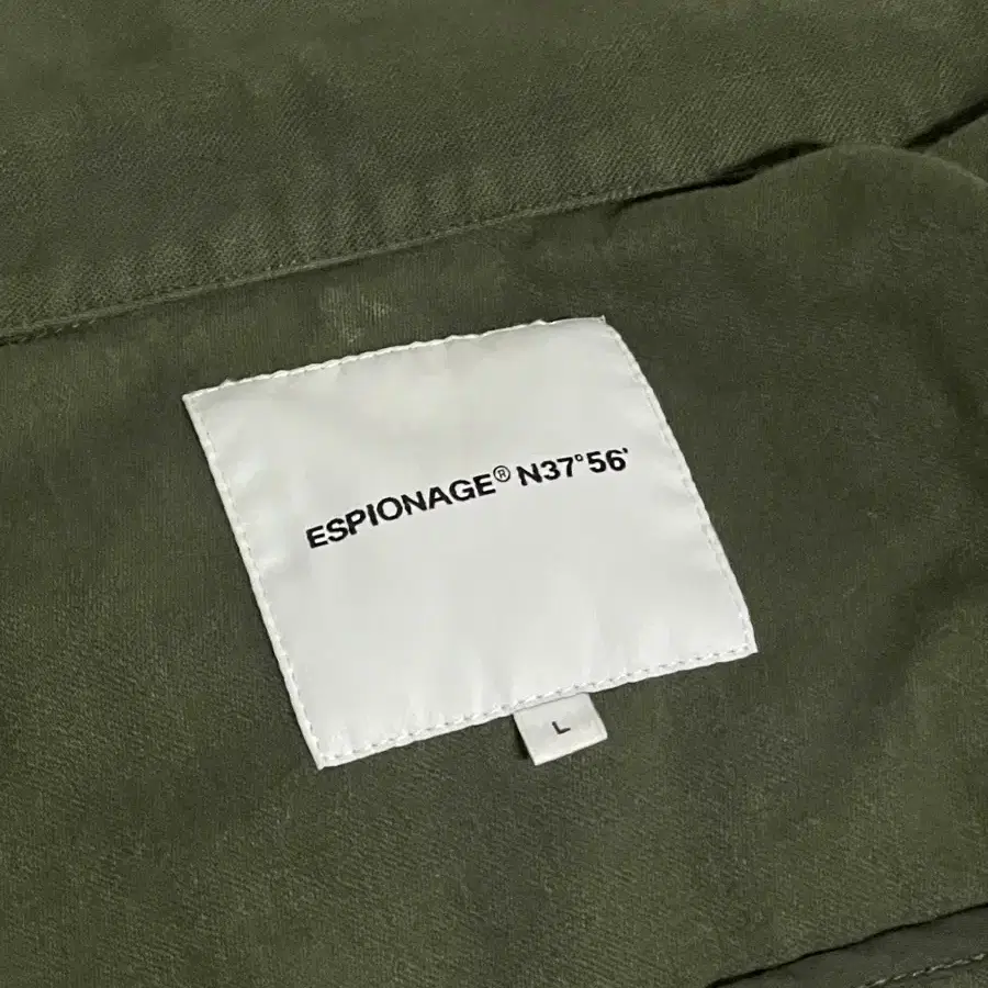 [L] 에스피오나지 셔츠 Army Fatigue Blouson Olive