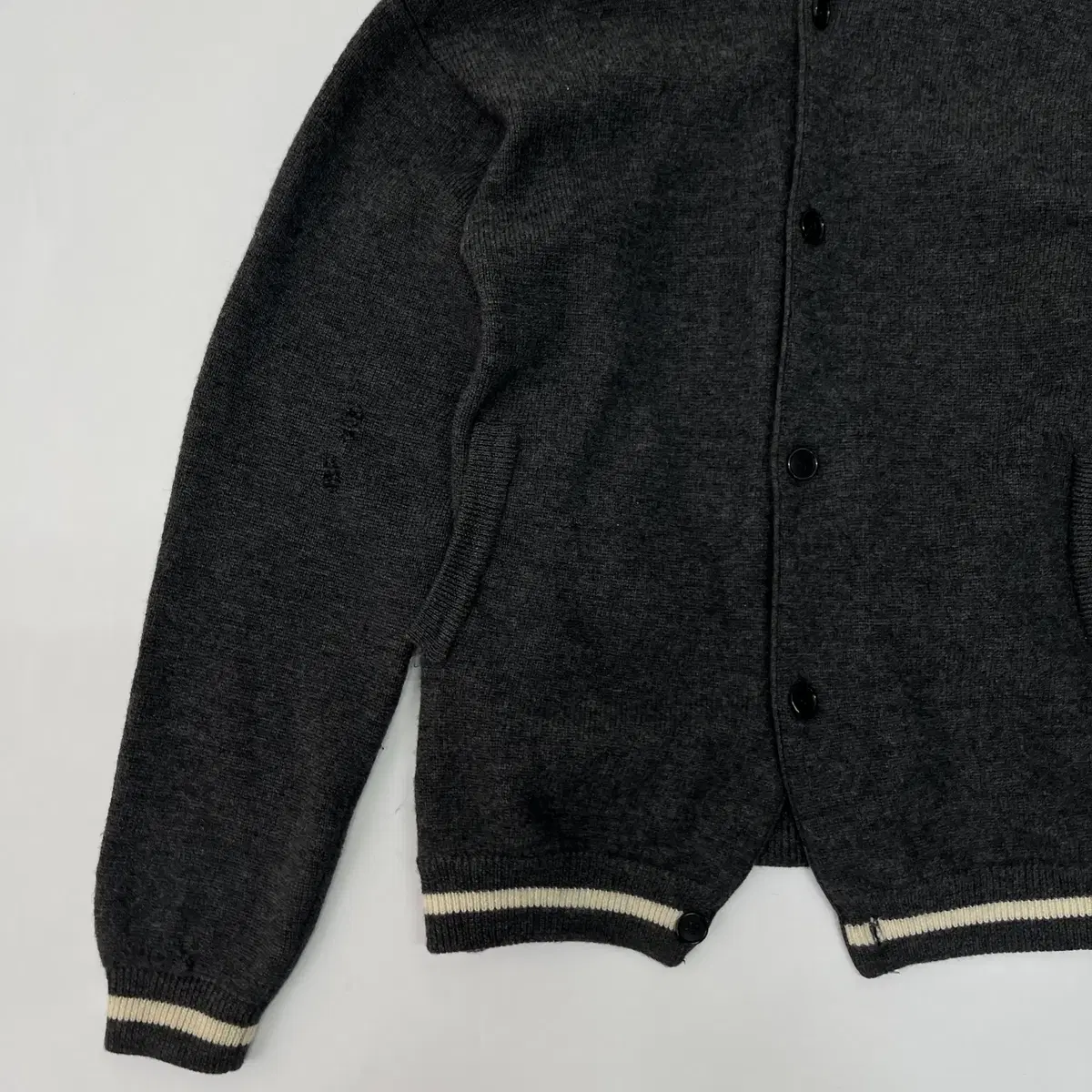 BEAMS wool 100% cardigan