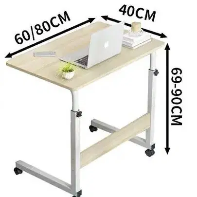 이동식 간이 소파 침대 책상 보조 사이드 쇼파 테이블 크기 색상 선택
