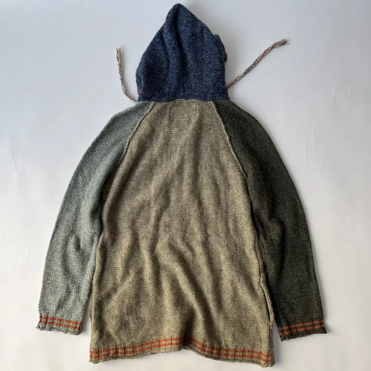 CUBE SUGAR wool knit Hoodie