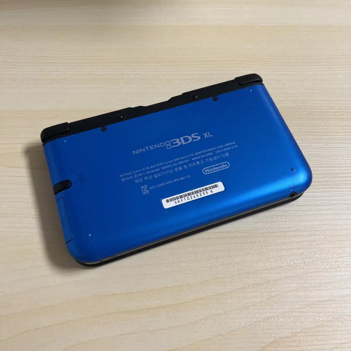 상자포함 닌텐도 3ds xl 블루블랙 + 젤다 칩