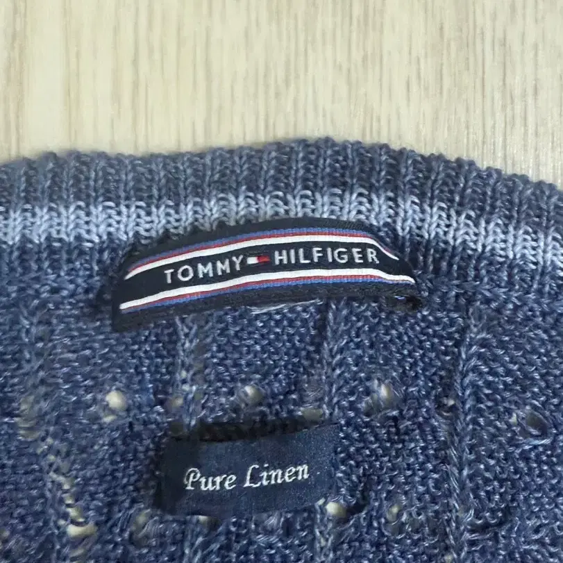 Tommy Hilfiger 타미 힐피거 퓨어 린넨 니트 스웨터