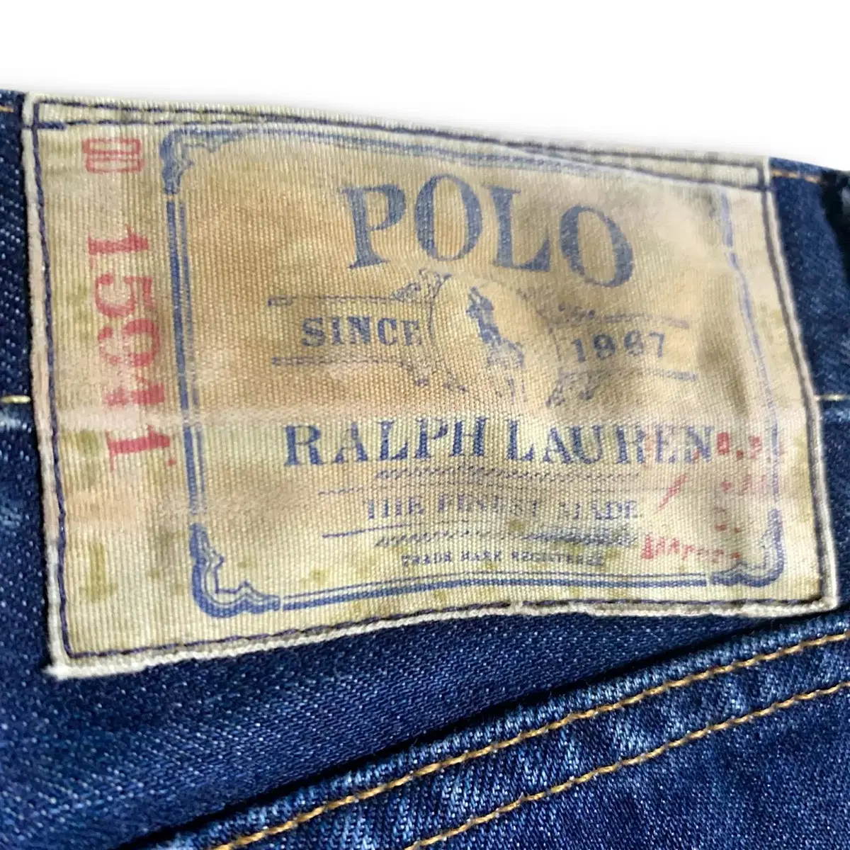 [28] 90s Polo denim pants