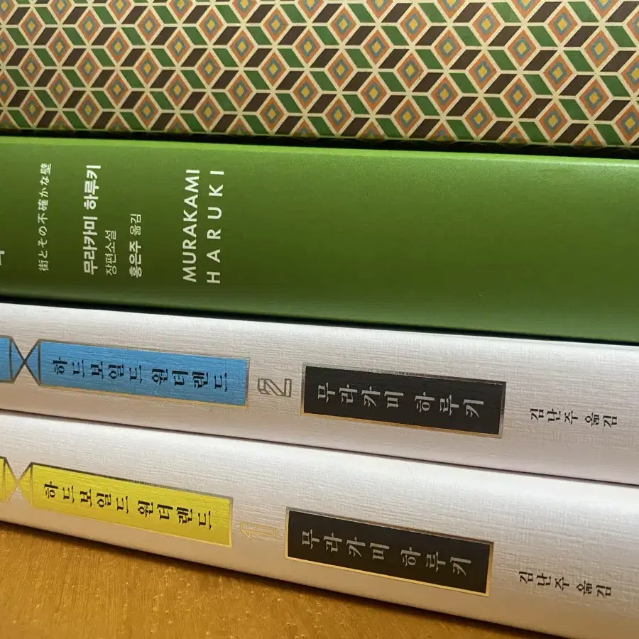 무라카미 하루키 세계의끝과 하드버일드 원더랜드 1,2/도시와 그 불확실벽