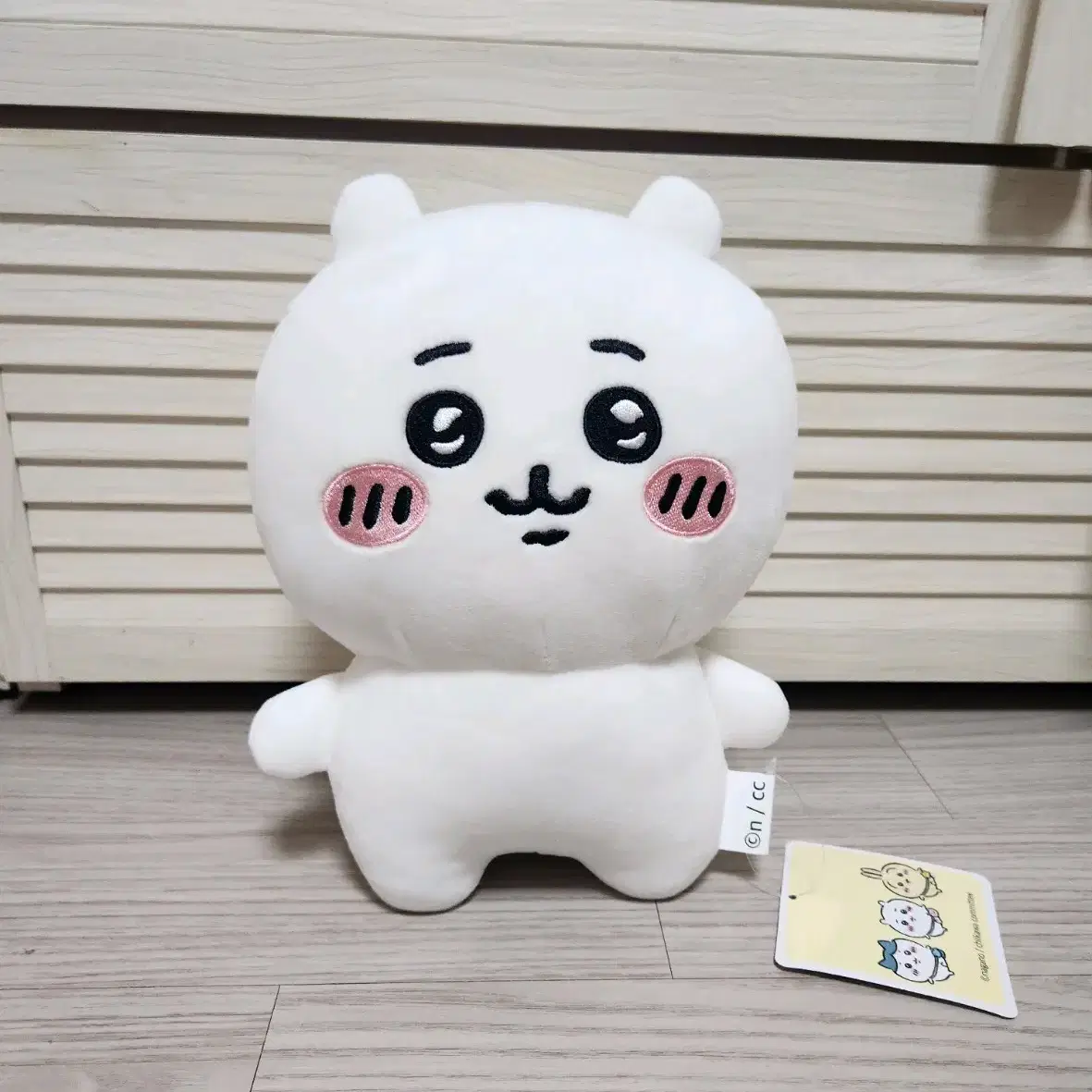 먼작귀 치이카와 나가노 봉제중형인형 흰곰 농담곰 새상품 25cm