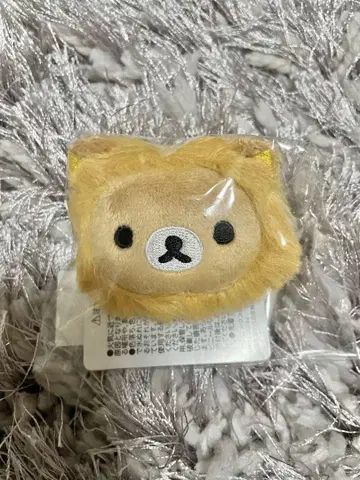 리락쿠마 미츠코시 곰축제 사자 봉제 인형 배지