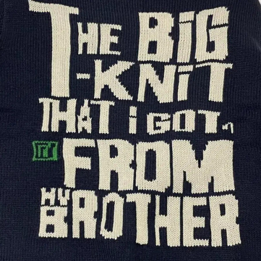 테켓 teket Big Knit Navy