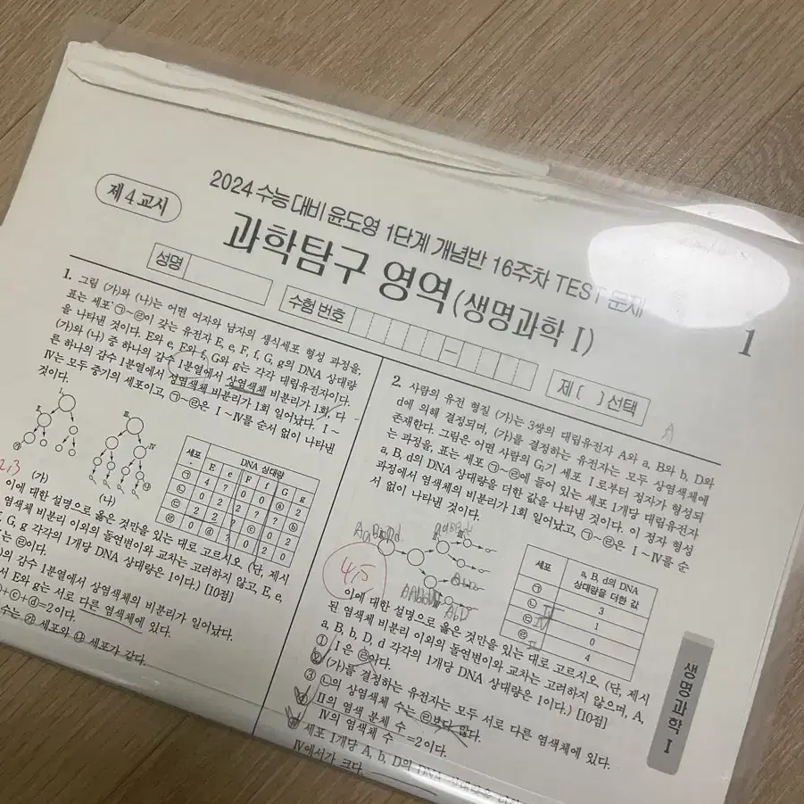 윤도영 풀커리 교재