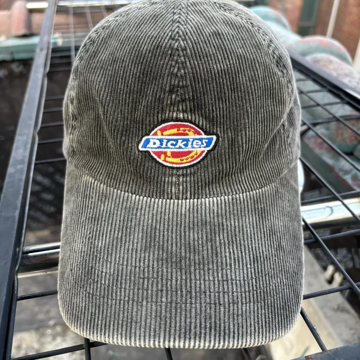 Dickies 디키즈 코듀로이 차콜 볼캡