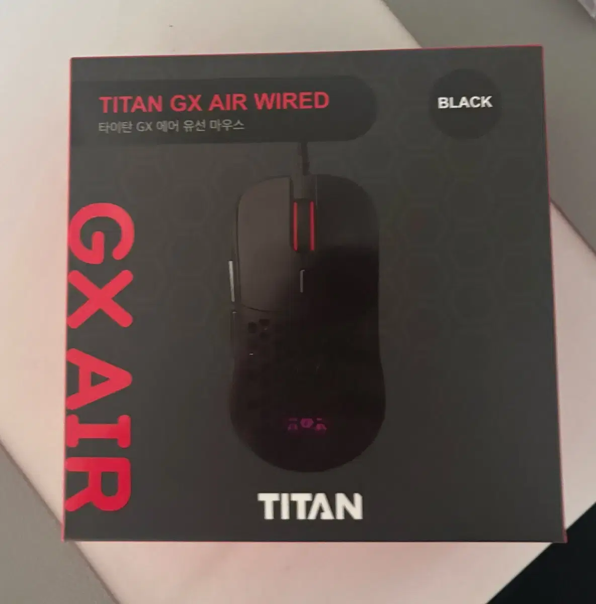 제닉스 마우스 TITAN GX AIR WIRELESS    미개봉