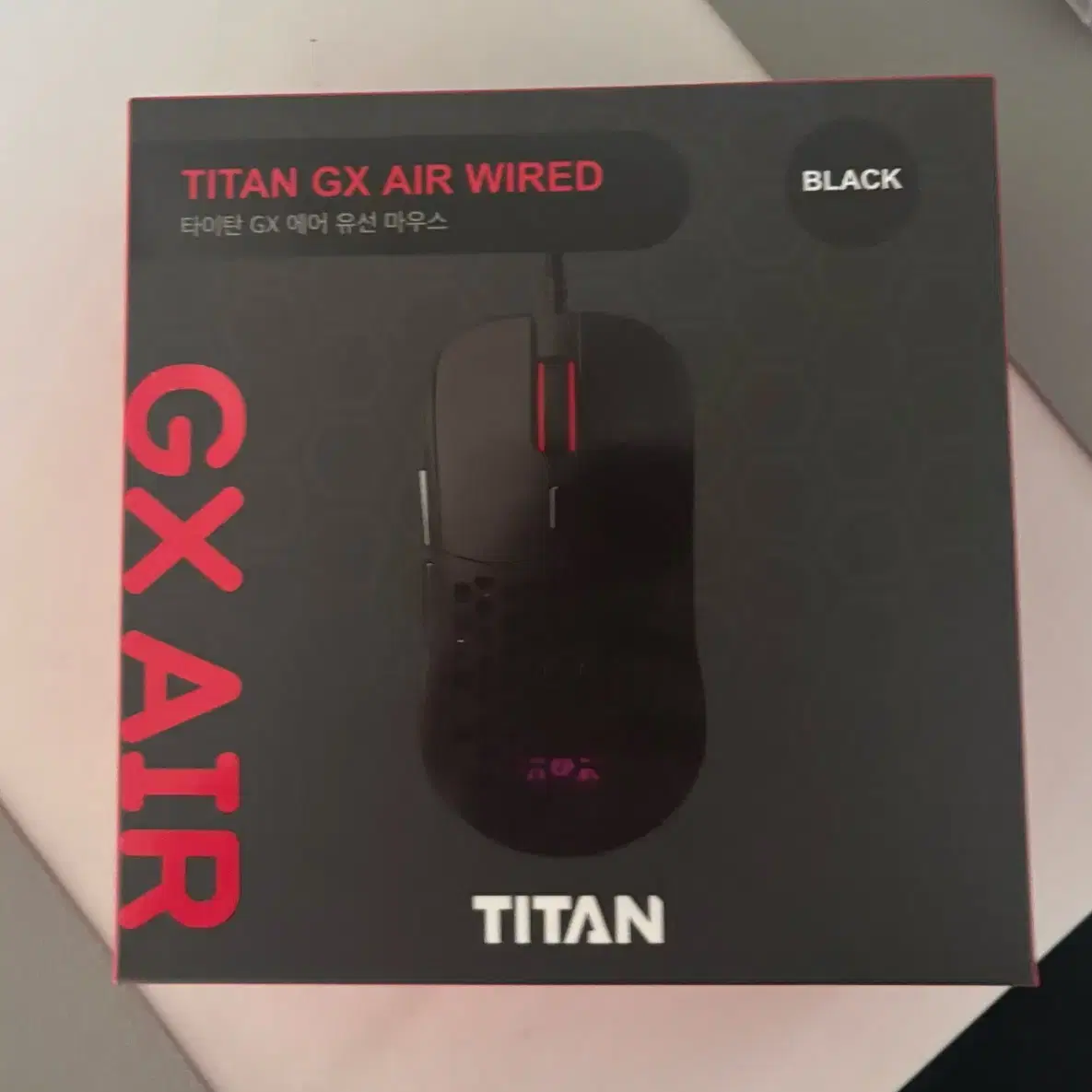 제닉스 마우스 TITAN GX AIR WIRELESS    미개봉