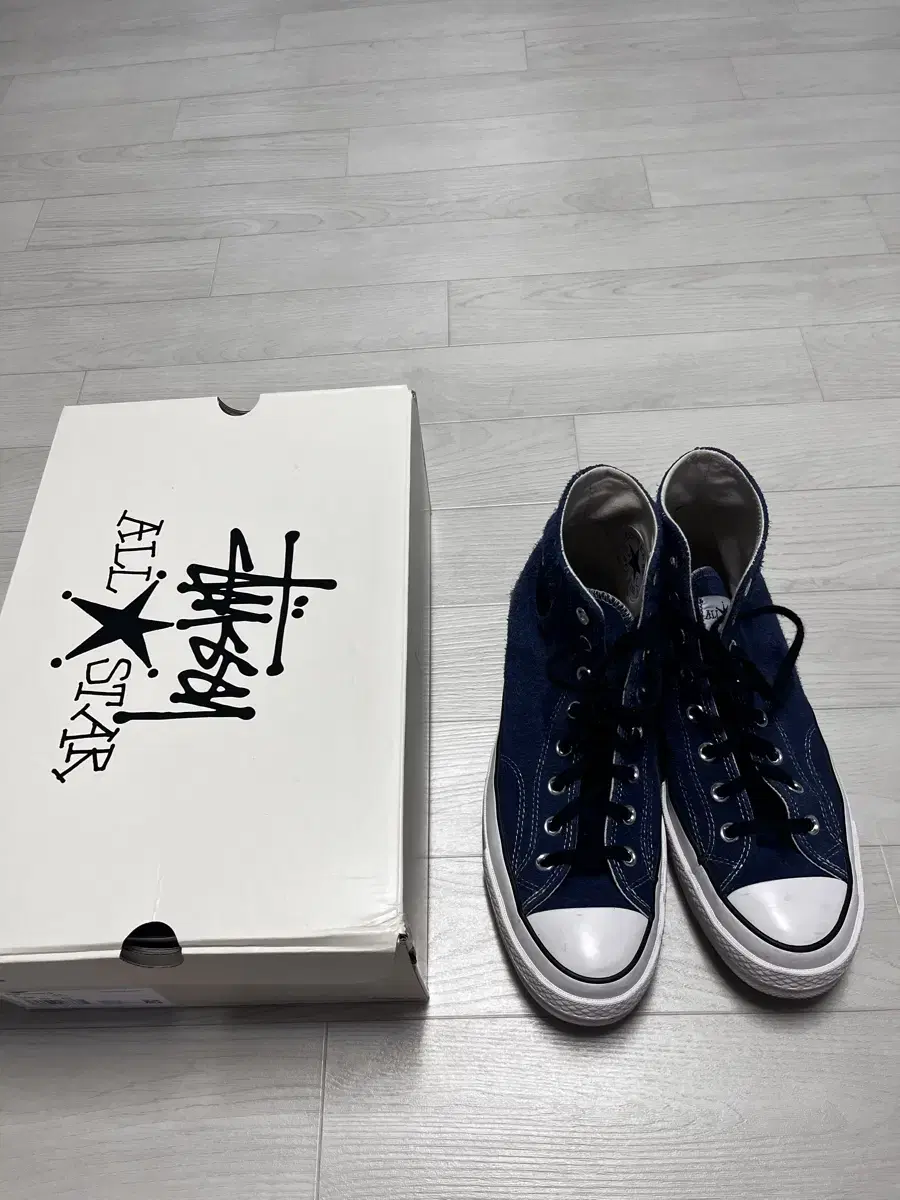 Converse x Stussy Chuck 70 High 8-Ball Navy 275SIZE