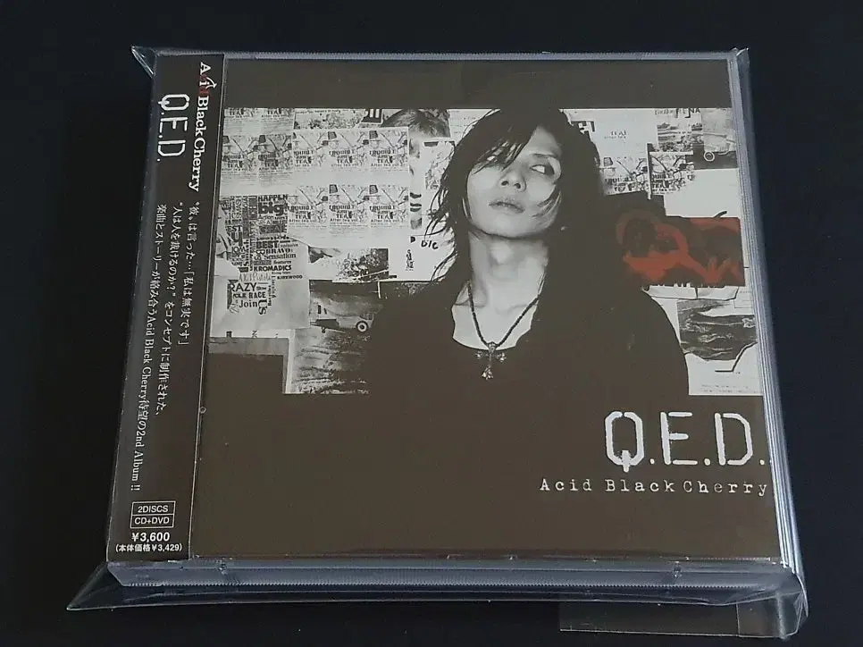 애시드블랙체리 2집 앨범 Q.E.D (CD+DVD) 잔다르크 야스