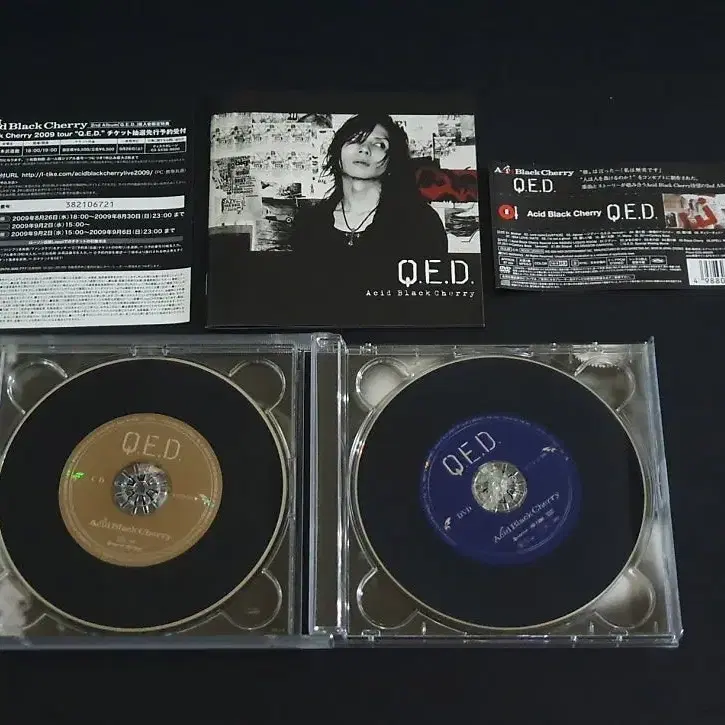 애시드블랙체리 2집 앨범 Q.E.D (CD+DVD) 잔다르크 야스