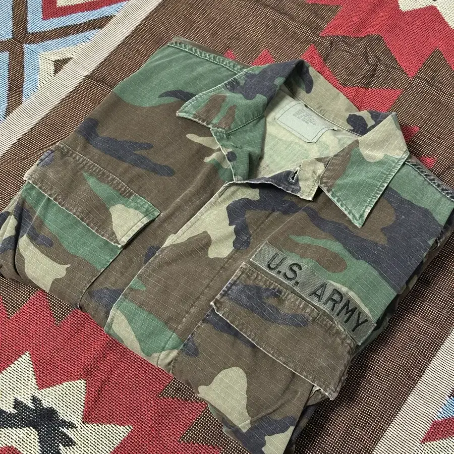 US ARMY 미군 우드랜드 BDU 자켓(S-R)