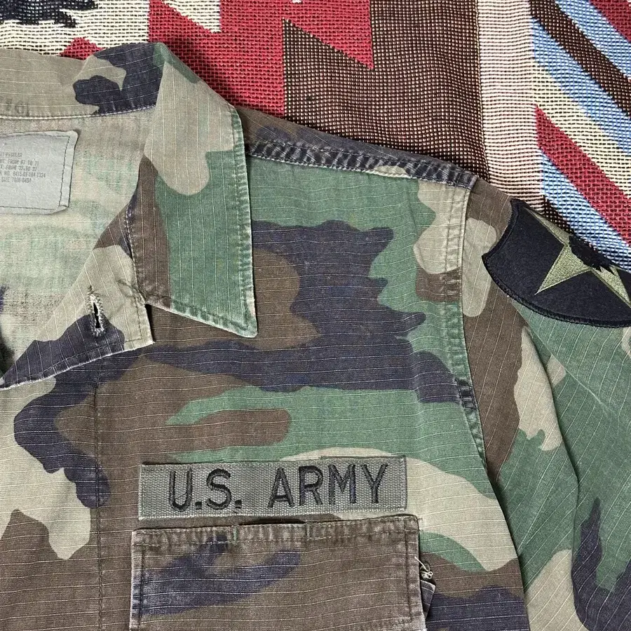 US ARMY 미군 우드랜드 BDU 자켓(S-R)