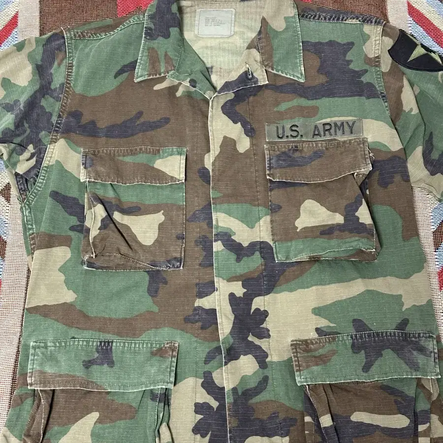 US ARMY 미군 우드랜드 BDU 자켓(S-R)