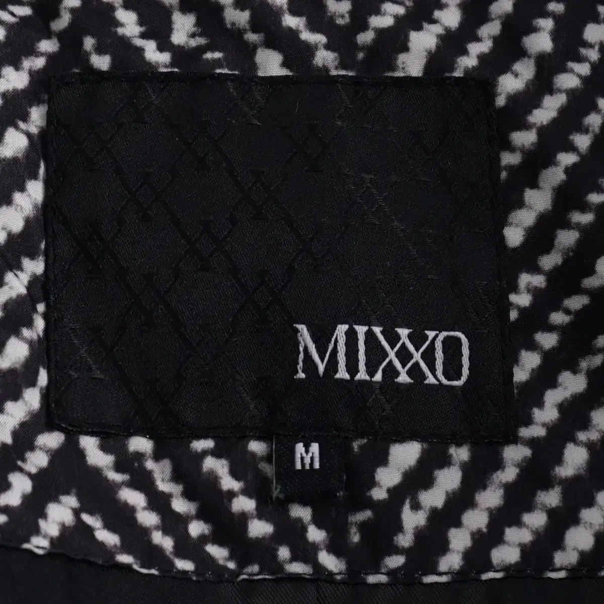 미쏘 MIXXO 여성 덕다운 금장벨트 패딩 55