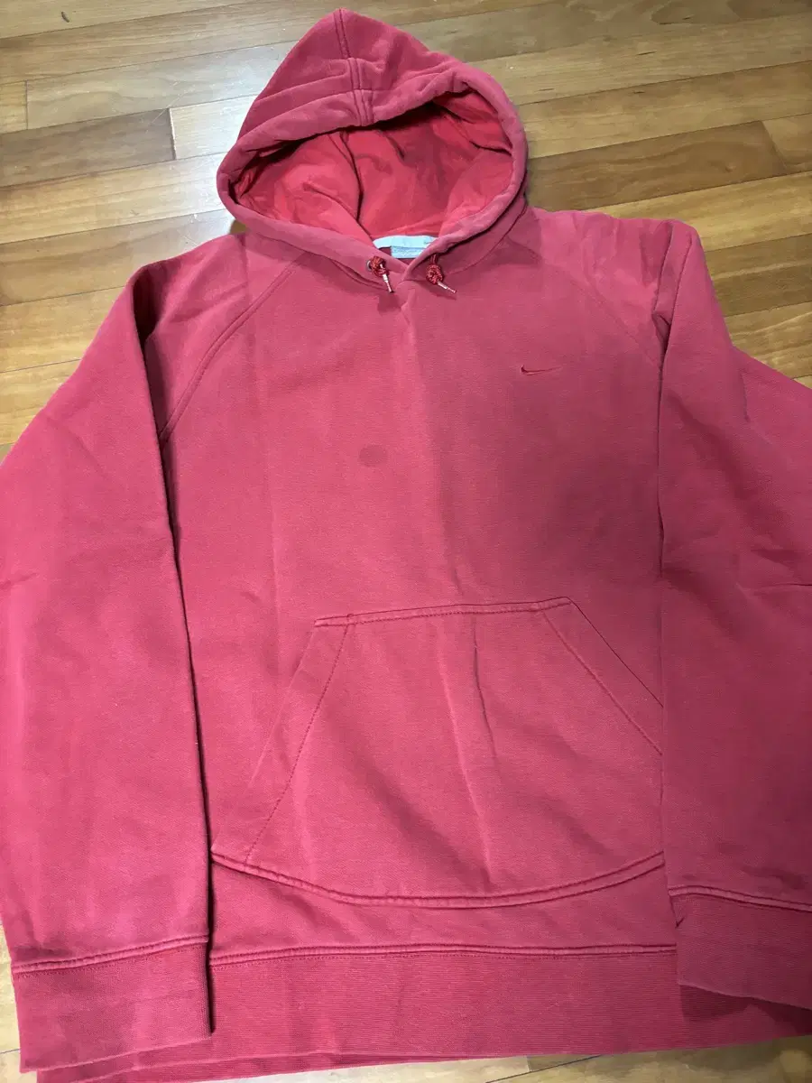 Nike Red Brushed Hoodie Sizes 100~105 for 24,000 won