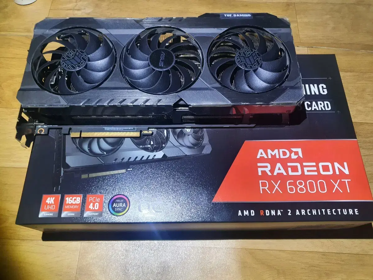 ASUS RX6800XT 중고무료배송