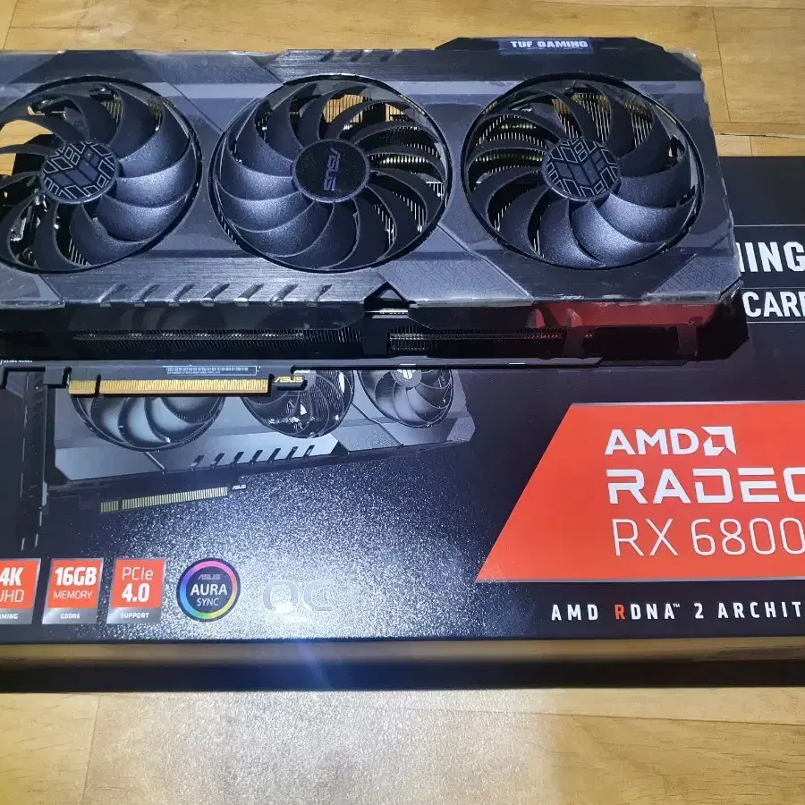 ASUS RX6800XT 중고무료배송