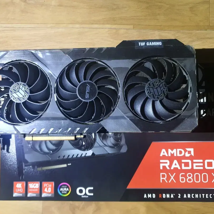 ASUS RX6800XT 중고무료배송