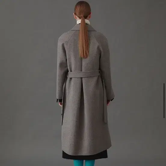 아위 코트 Mignon A Line Handmade coat_grey