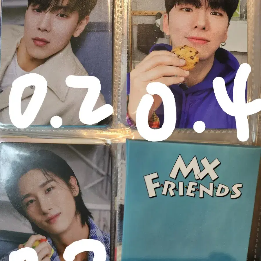 몬스타엑스 팬콘 mx friends MD 랜덤 포카 포토카드