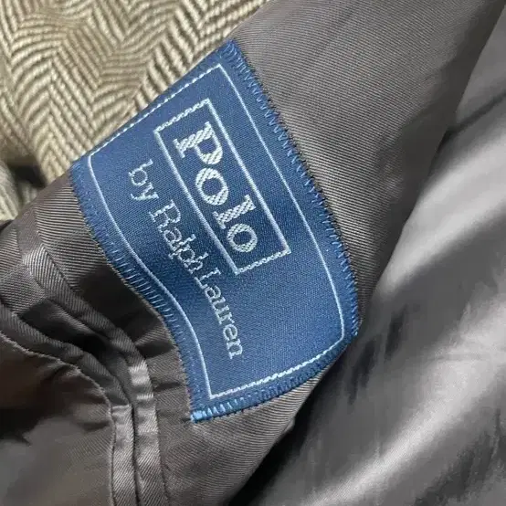 Made in Italy Ralph Lauren 헤링본 블레이져 105~