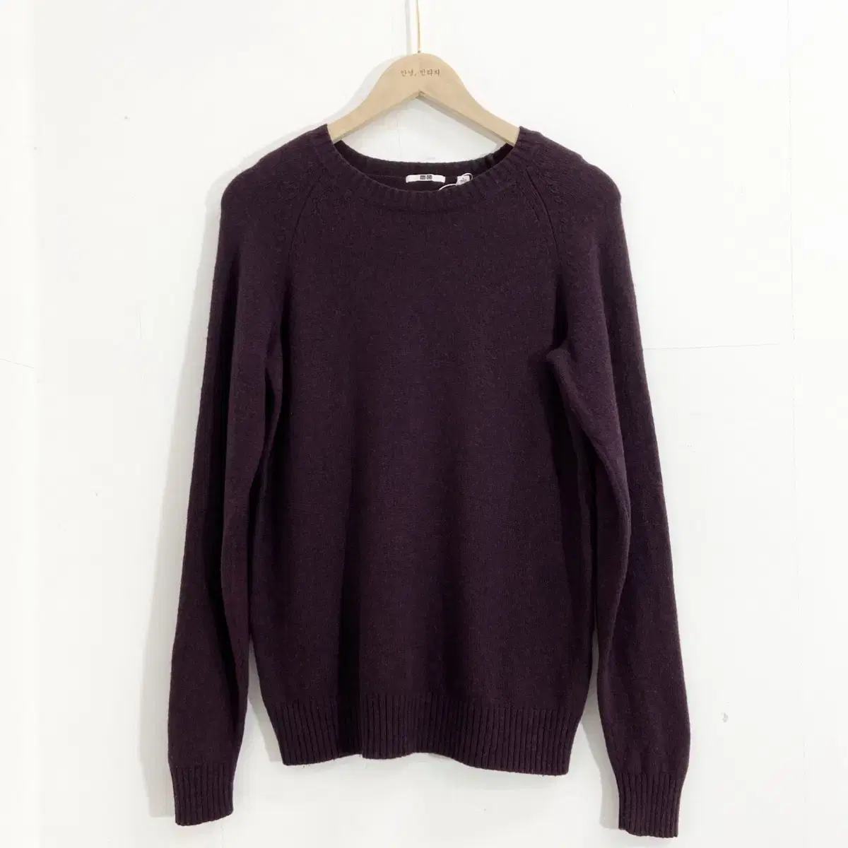 유니클로 울 70% 니트티 Size L(95) Uniqlo Wool 70