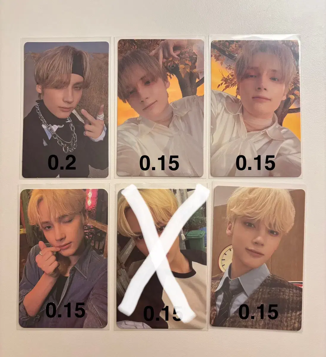 Tuvatu Hooning Photocard (Tomorrow, Student ID Night, 2024 Seasons Greetings, 2024 Deco Kit)