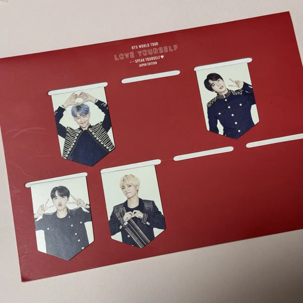 방탄소년단 마그넷 일본 투어 굿즈 japan bts magnet