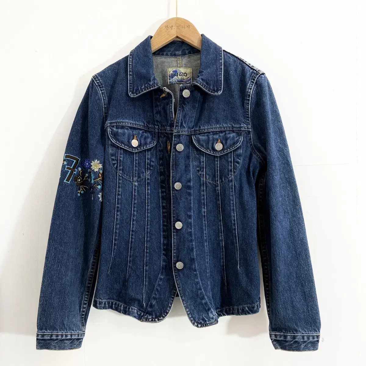 겐조 청자켓 Size S/55사이즈 슬림핏 Kenzo Jeans Jack