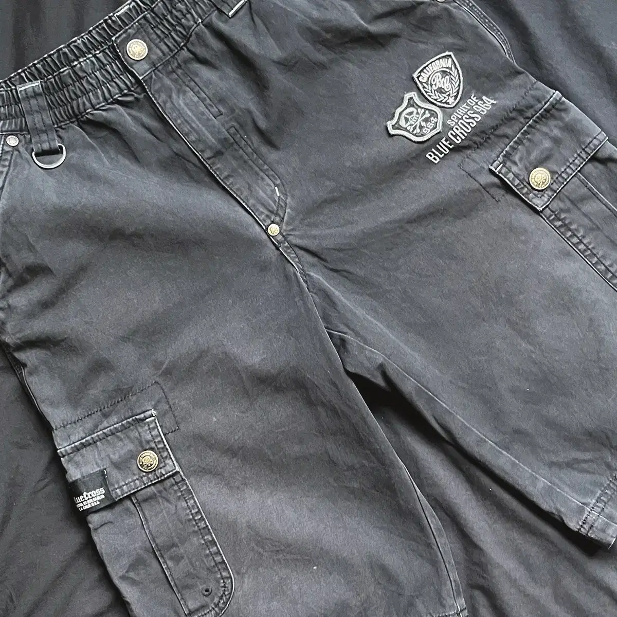 skull patch chino pants