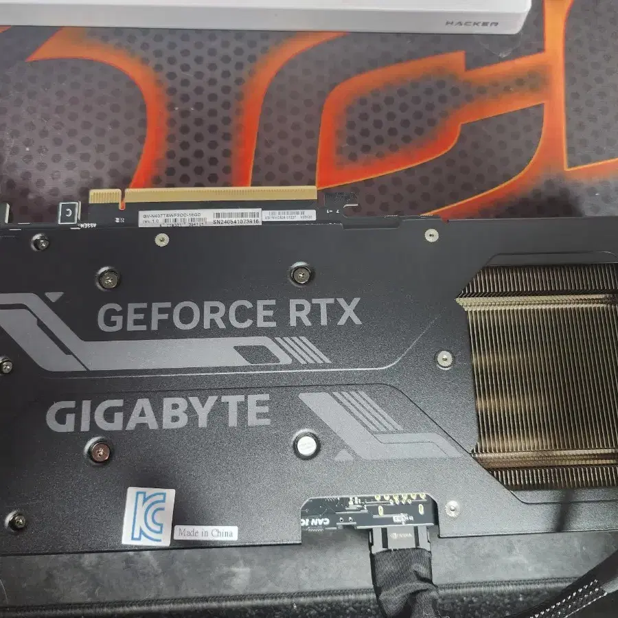 기가바이트 RTX4070Ti Super 4070ti슈퍼 팝니다.