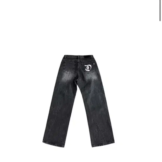 오도어 Nas raw wide denim in black 1사이즈