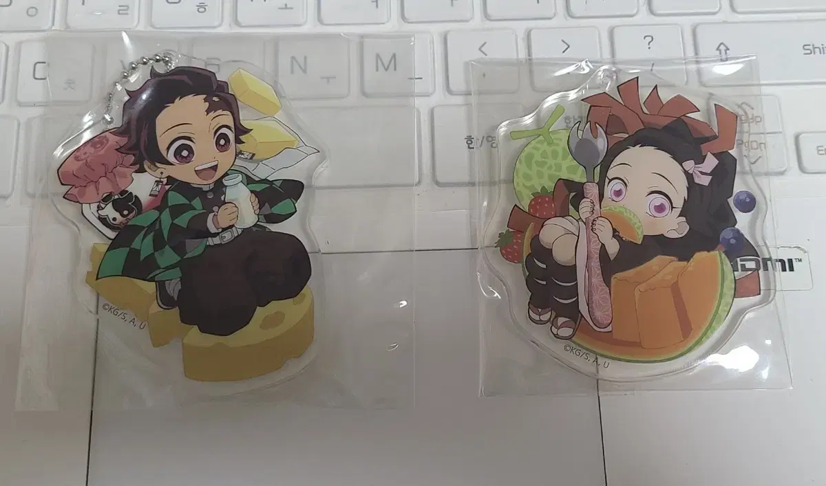 Earblade Full Focus Battle Tanjiro & Nezuko acrylic (check description)