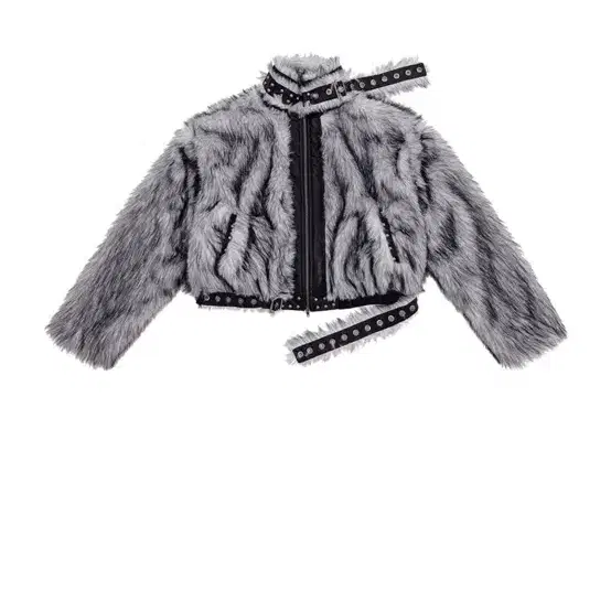 Cfierce Faux fur jacket 퍼자켓