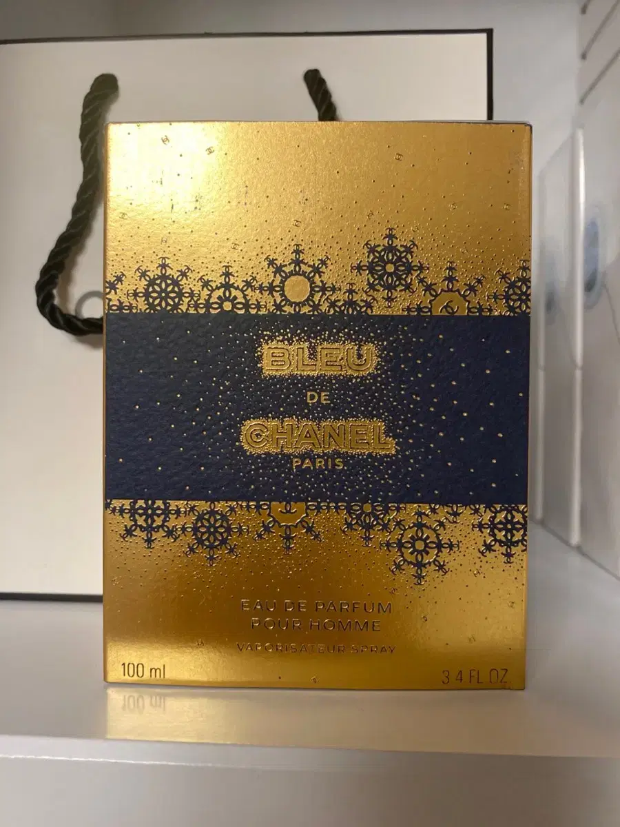 택포 블루 드 샤넬  홀리데이 에디션 한정판 edp 100ml 새상품