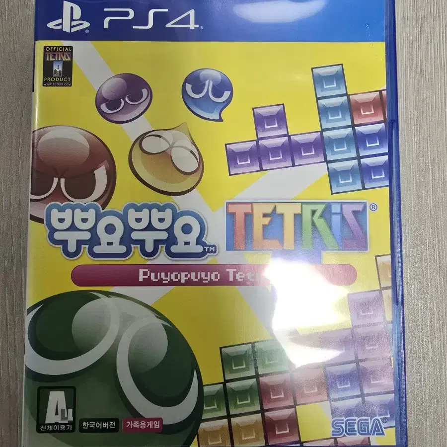 [PS4] 플스4 "뿌요뿌요 테트리스" 판매합니다.